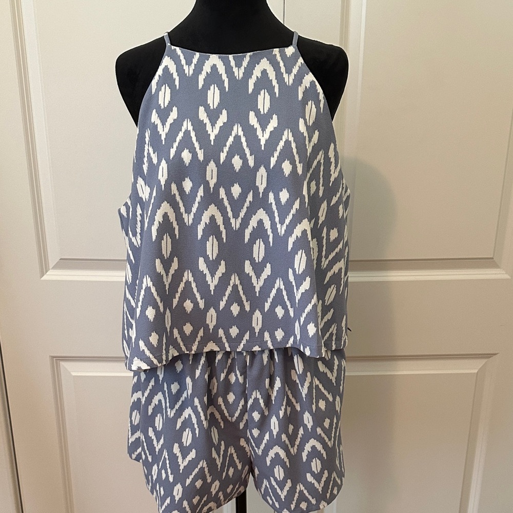 Mudpie ikat Sleeveless Romper